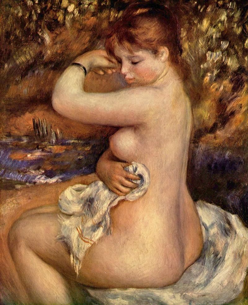 Pierre Auguste Renoir After The Bath 1888